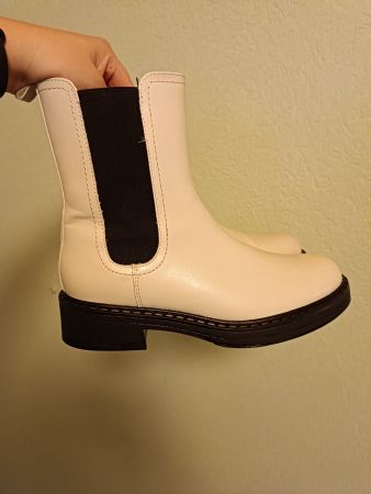 Bottes blanches taille 41