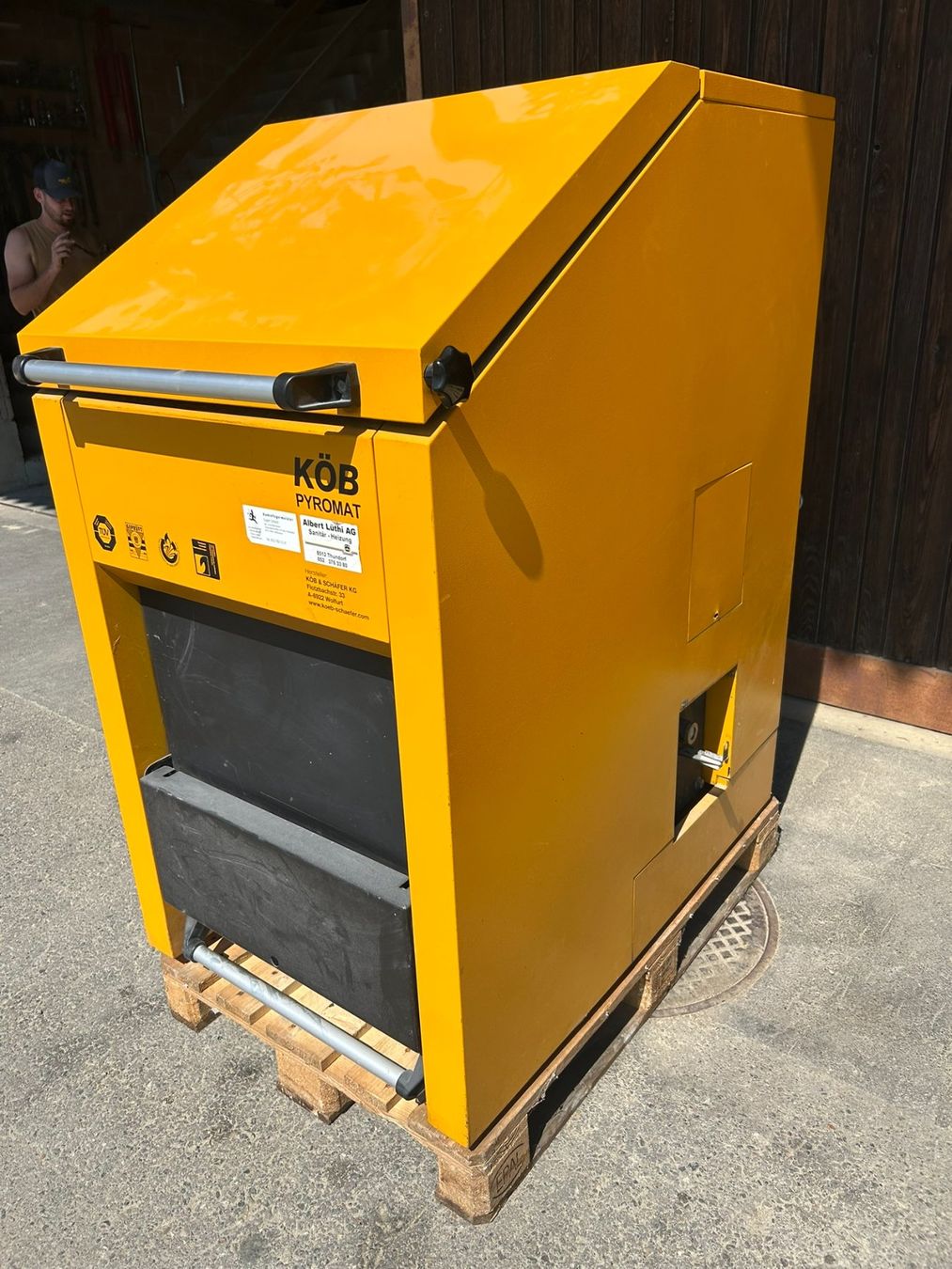 Radiateurs: Köb Pyromat Duo Schnitzelofen – D'occasion à Felben-Wellhausen par neubi