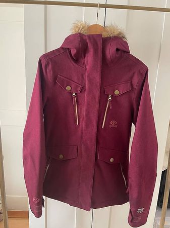 Skijacke Rip Curl Damen / Teenager Gr S 10K Rot