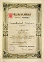 Gewerkschaft Friedrich Hungen, Hungen - 1906