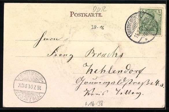 Cartoline postali: Grusskarten-AK Warnemünde, Strandpartie – Usato da Berlin venduto da bartko-reher 1