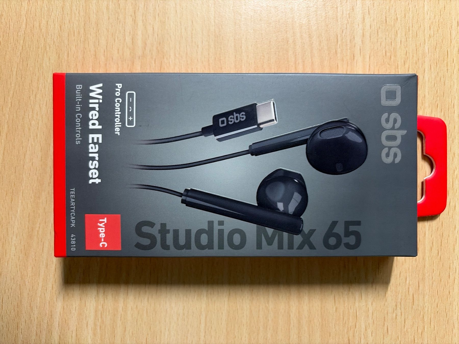 Cuffie: sbs Stöpsel Kabelkopfhörer (USB-C) – Nuovo e nell'imballaggio originale da Mollis venduto da luc_l5k7