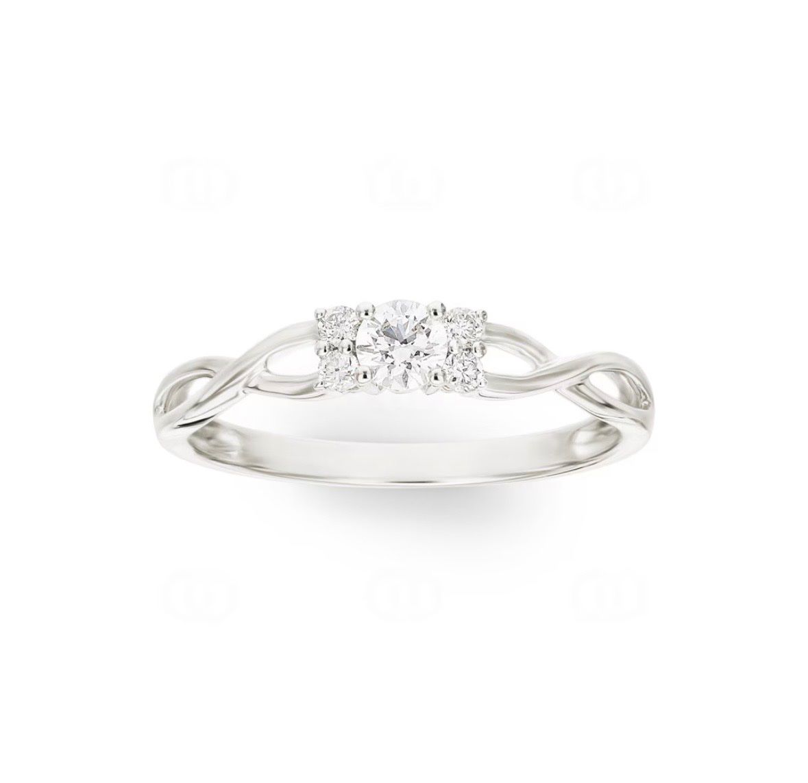 Christ Ringe: Weissgold Ring mit diamanten – Neu (gemäss Beschreibung) aus Dierikon von Gini290998 1