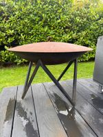 Feuerschale mit Deckel (Lagerfeuer Grillschale)