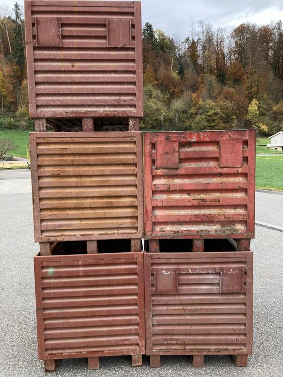 Mulden 5stk MB 1000 Materialboxen für Alteisen oder Metalle (Gebraucht ...