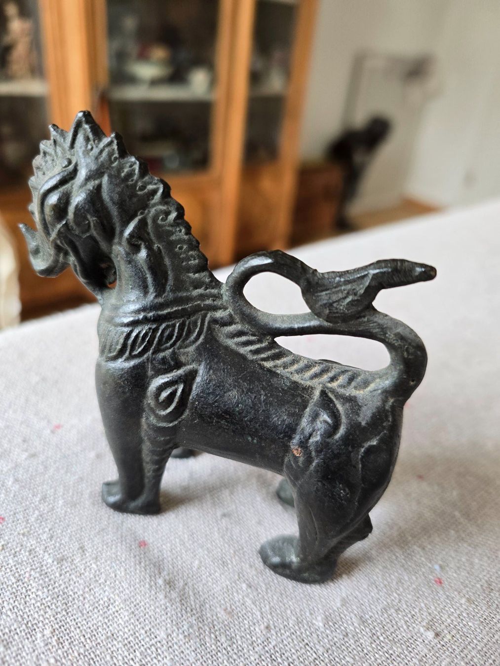 Statuette: Tempelhund Foo Dog Singha – Usato da Bottmingen venduto da sandy_2