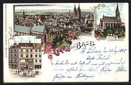 Litho Basel, Geschäftshaus Julius Brann