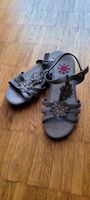 Go-Soft Sandalen, Gr. 38, Grau NEU, Sommer-Look!