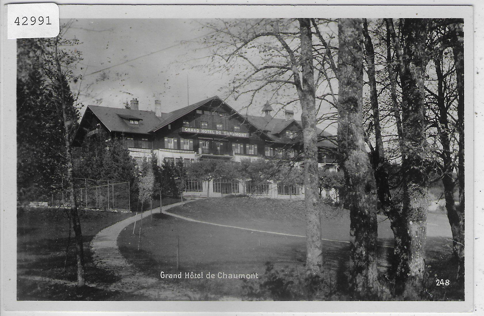 Cartoline postali: Grand Hotel de Chaumont – Usato da Ettingen venduto da Kartenplanet