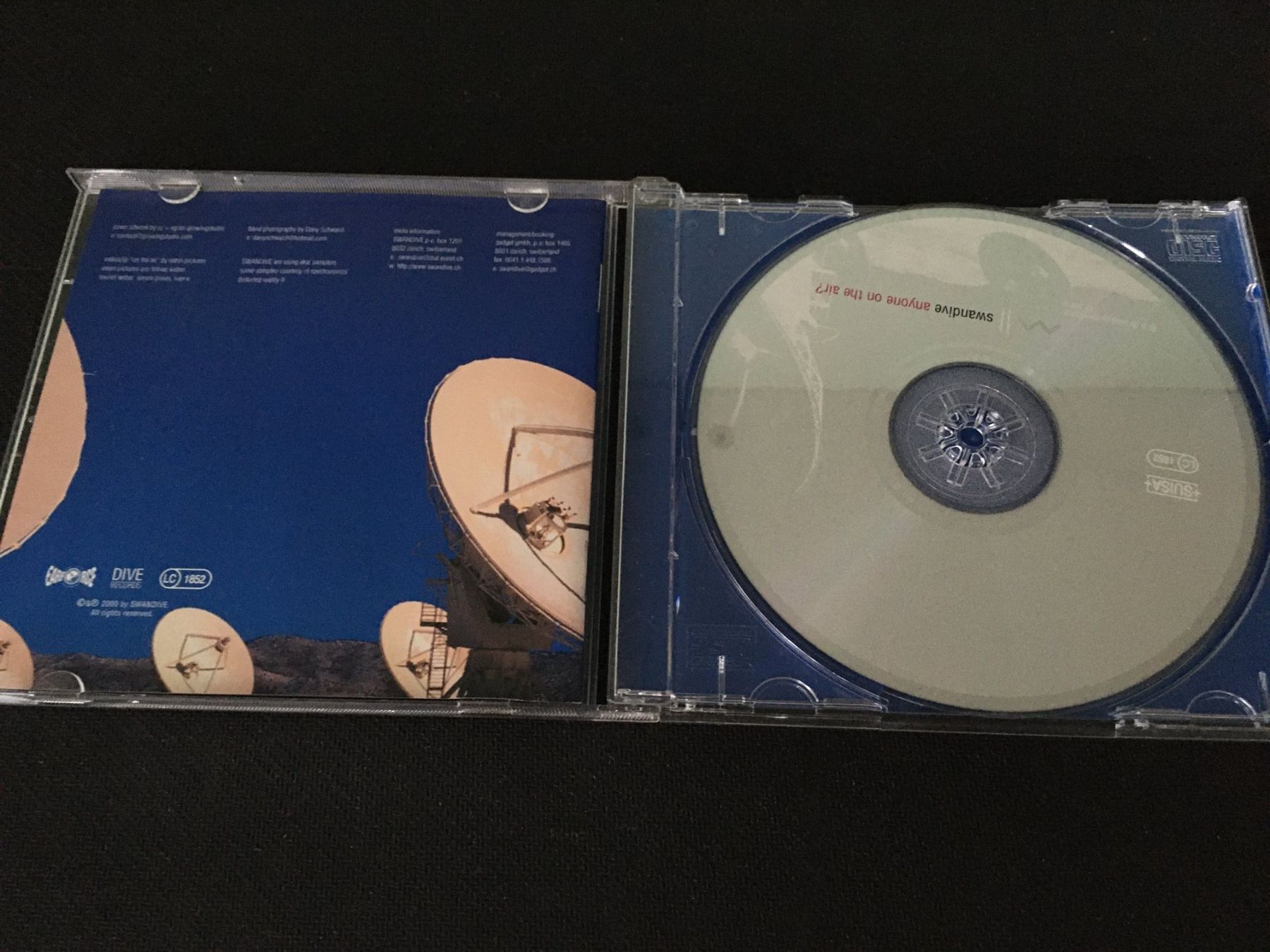 CD: Swandive - Anyone on the air? -CD- – Usato da St.Gallen venduto da MedienJoe 1
