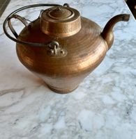 Kupferkessel, Kanne mit Deckel