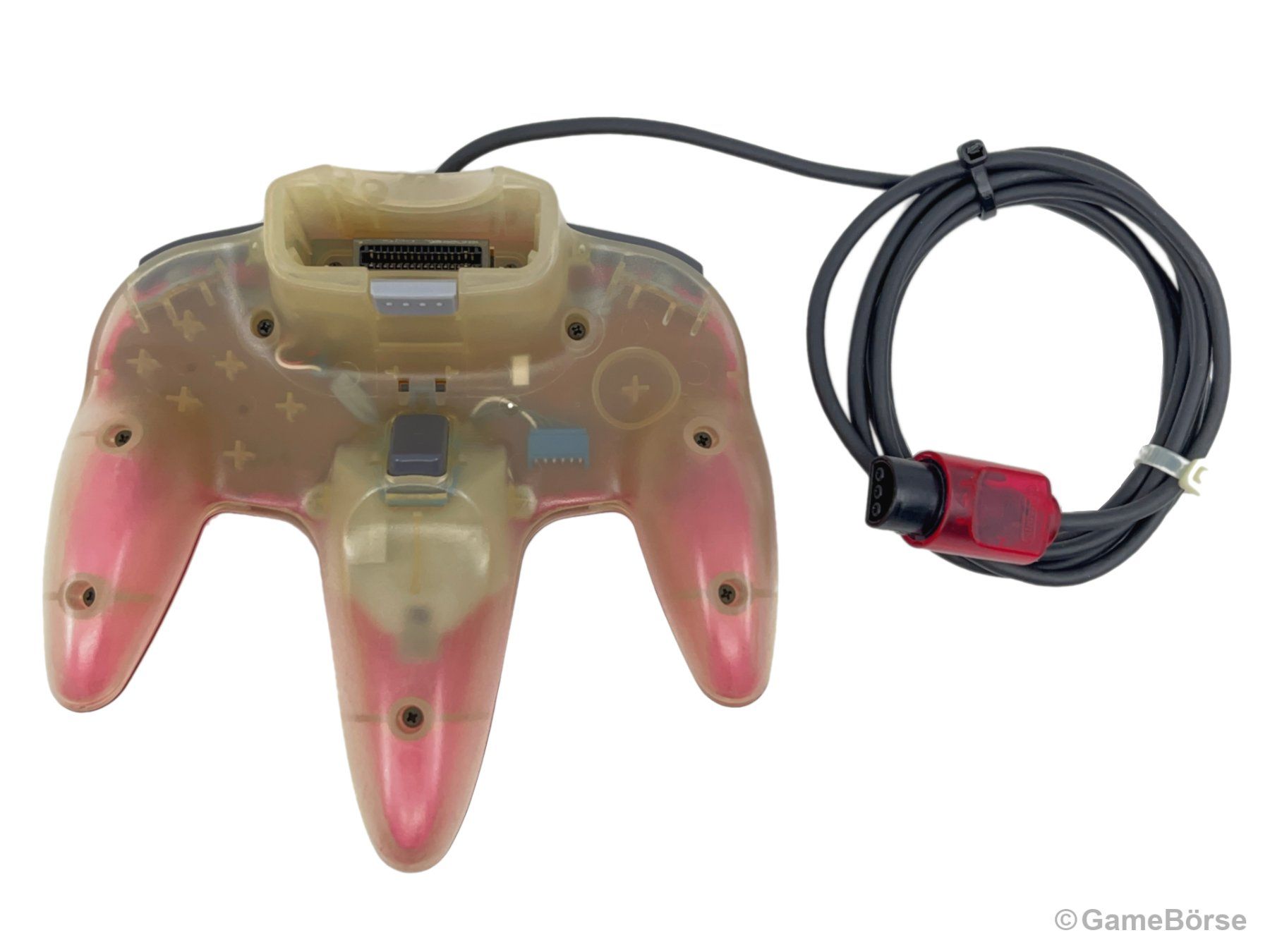 Nintendo Konsolen: N64 Controller Original Rot Transparent – Gebraucht aus Stettfurt von GameBoerse 1