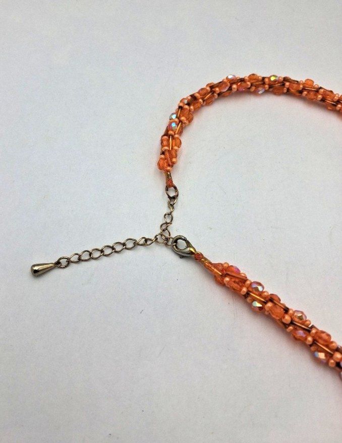 Catenine: Handgefertigtes Collier aus funkelnden Glasperlen – Nuovo e nell'imballaggio originale da Heiligkreuzsteinach venduto da schmucktime 6