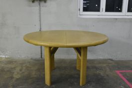 runder Vintage Tisch ausziehbar Eiche