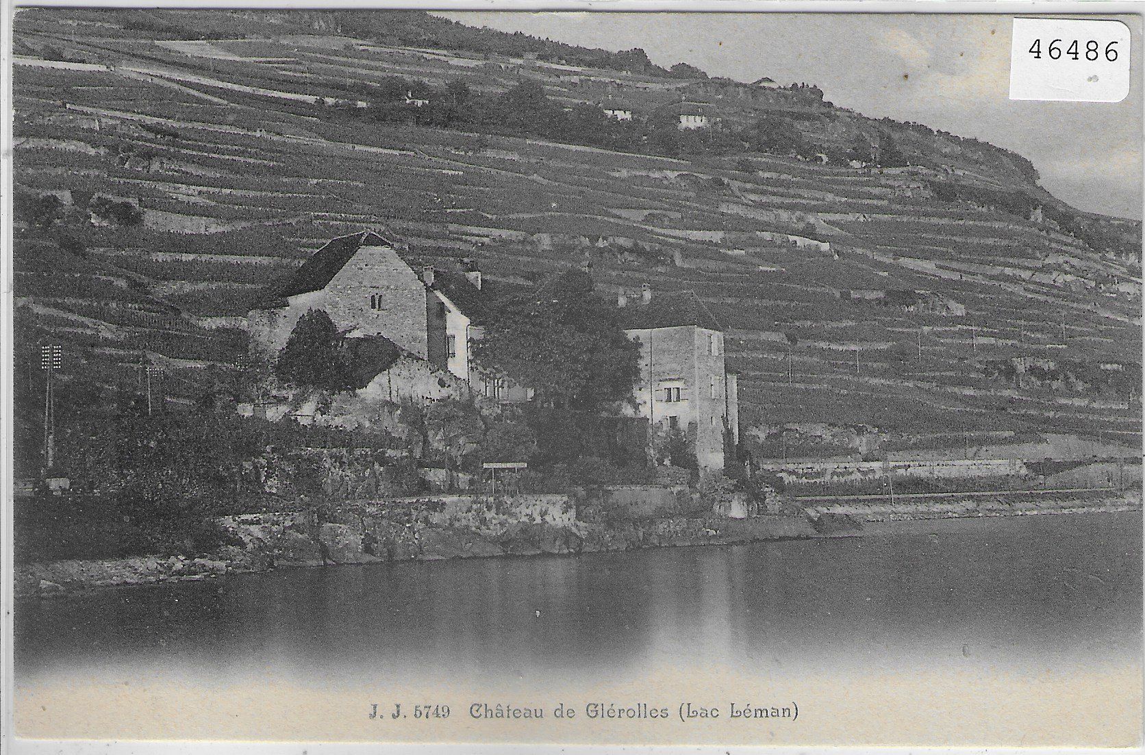 Cartoline postali: Chateau de Gierolles (Lac Leman) – Usato da Ettingen venduto da Kartenplanet