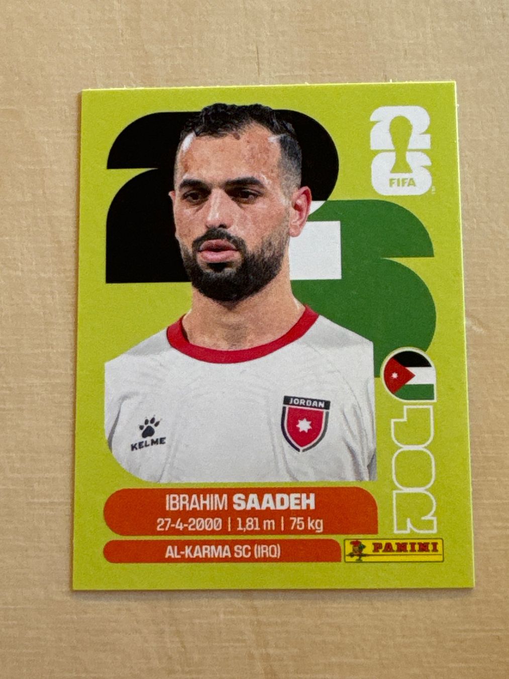 Panini Carte collezionabili: Panini WM 2026 - JOR 9 – Nuovo e nell'imballaggio originale da Bern venduto da Schindy