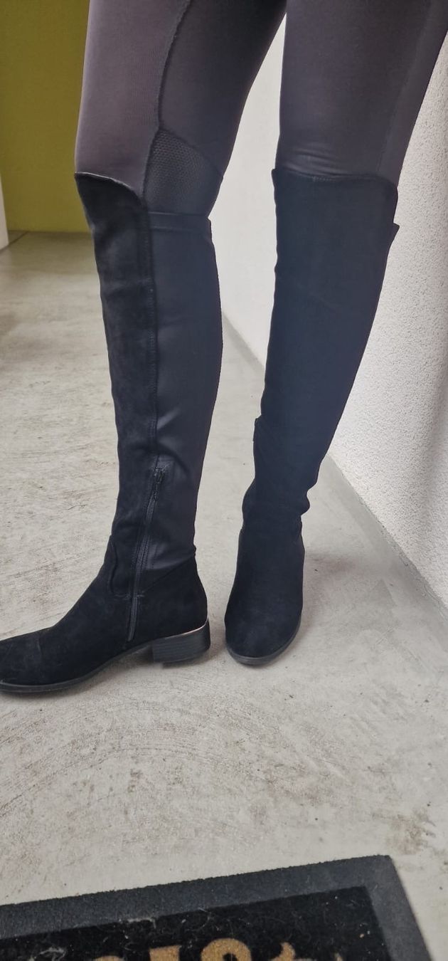 Scarpe da donna: Overknees mit Reisverschluss – Usato da Diessenhofen venduto da nia_2k9h 4
