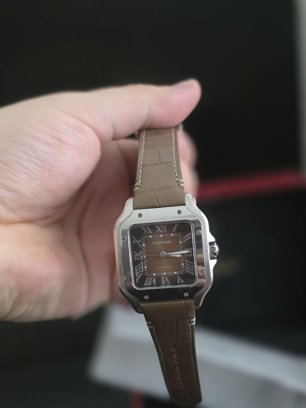 Cartier Orologi: Cartier | Santos de Cartier | Medium – Usato da Männedorf venduto da AeternusWatches 8