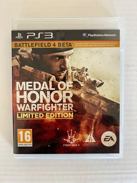 Jeu PS3 Medal Of Honor Warfighter - Très Bon état - Boîtier Complet