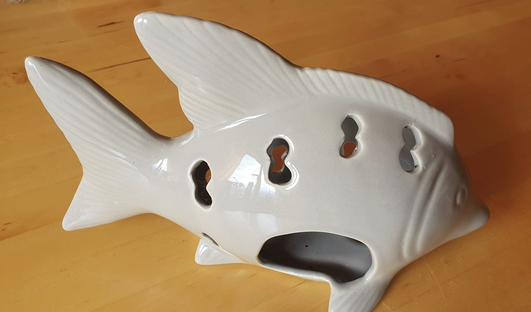 Portacandele: Windlicht Fisch – Usato da Wattwil venduto da Dato1 1