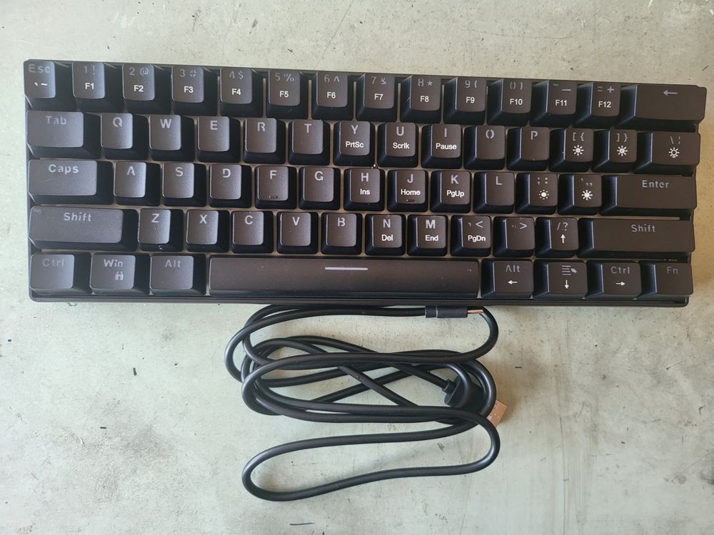 mechanical keyboard k61 qwerty backlit Mechanische Tastatur | Kaufen ...