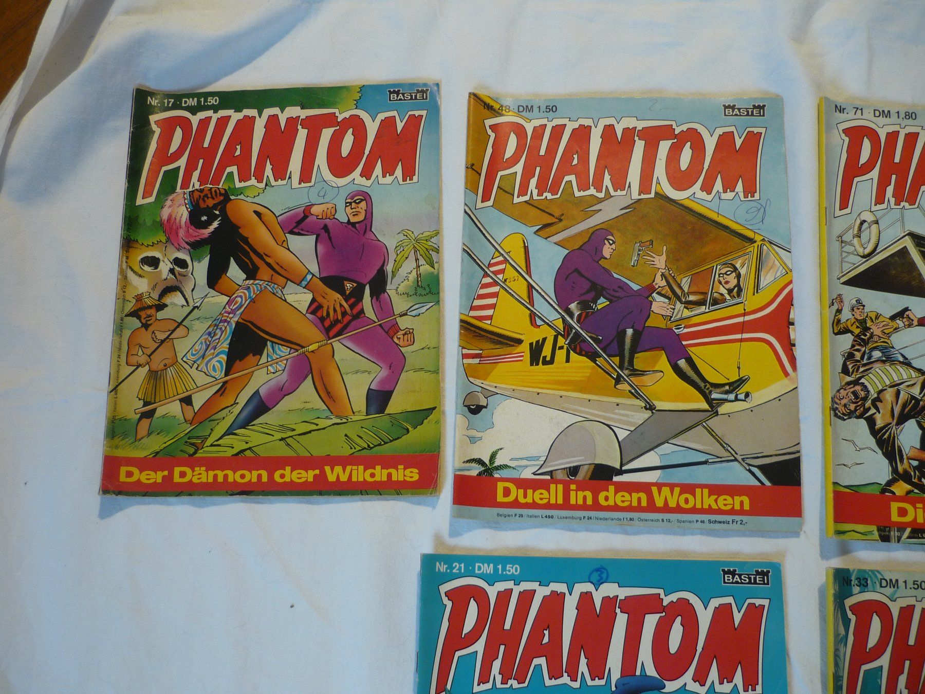 Fumetti: 7x Phantom Bastei Comics Heftli – Usato da Beringen venduto da Flatretriever 1