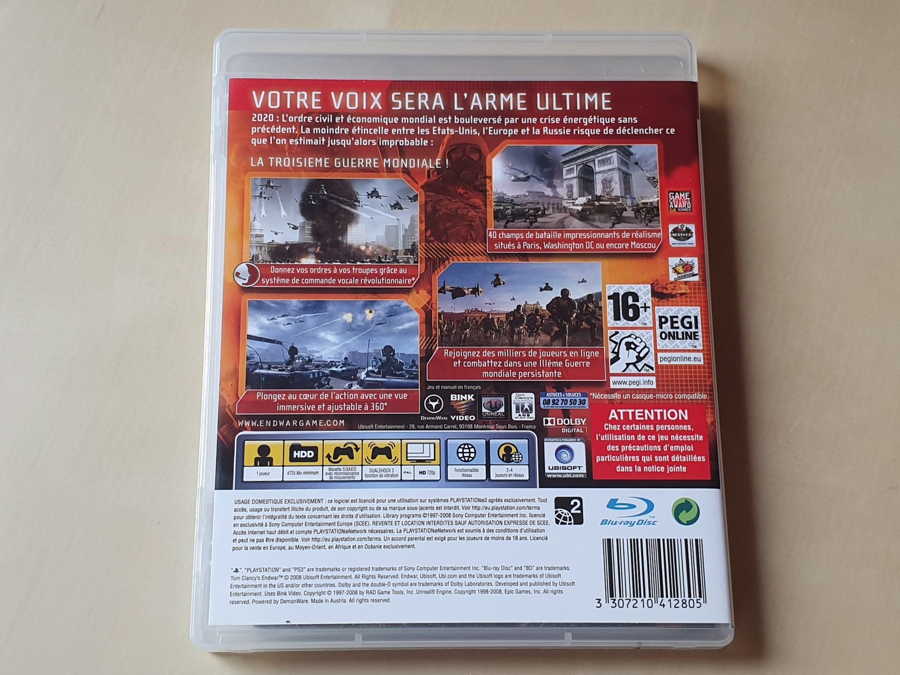 Sony Spiele: Endwar – Gebraucht aus Stansstad von collectorsshop 1