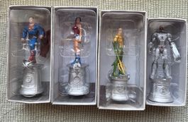 Eaglemoss komplettes Schachset Superman v Lex Luthor 32 Box