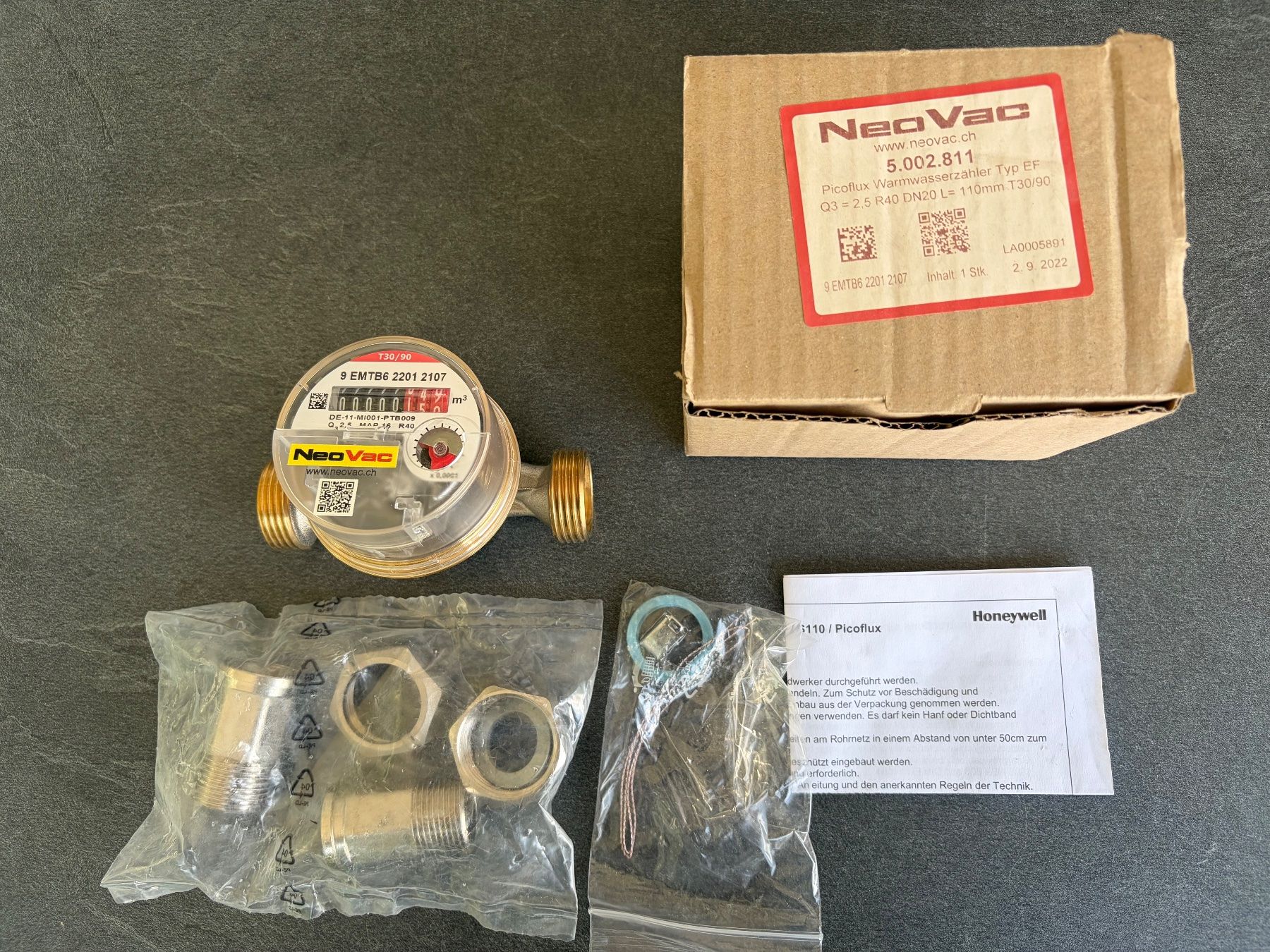 Mesurer: Warmwasserzähler Neo Vac, 3/4" – Neuf avec emballage d'origine à Winterthur par efant12