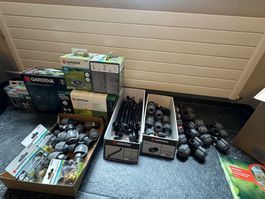 Gardena Bewässerungsanlage Leitungen neu mit Garantie