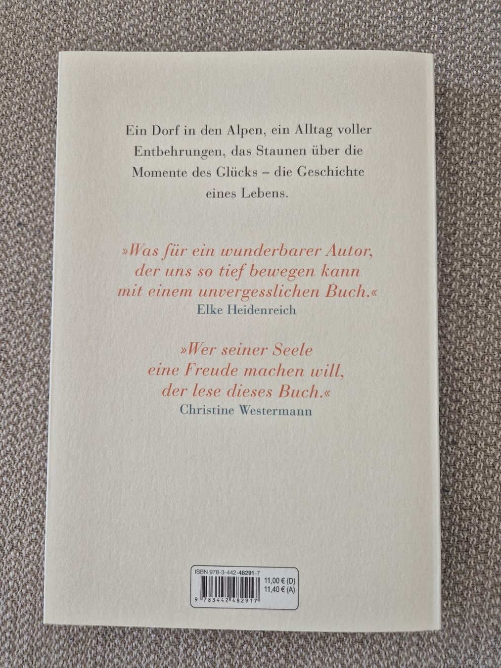 Bücher: Roman Ein ganzes Leben – Neu (gemäss Beschreibung) aus Baden von kae_n69w 1