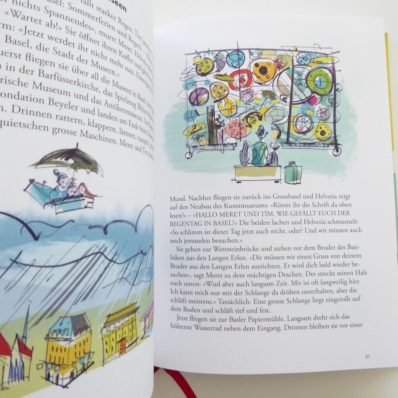 Libri: Der Zauberkoffer - Meret und Tim entdecken Basel – Usato da Basel venduto da Kunterbunt12 4