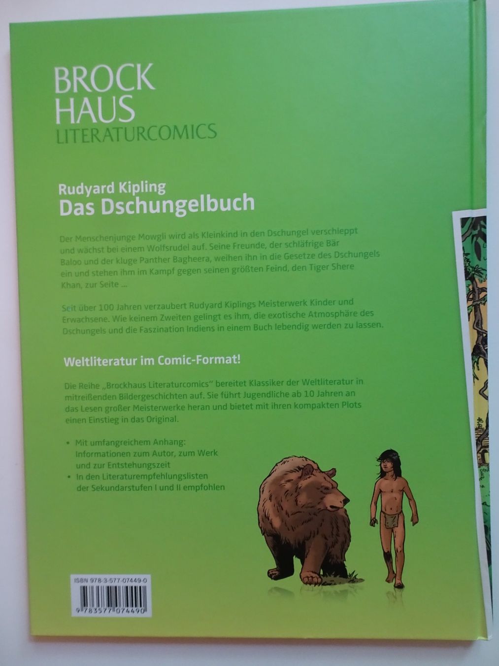 Comics: Brock Haus Literaturcomics Das Dschungelbuch Comic – Gebraucht aus Schönenwerd von schnitzunddrunter 1