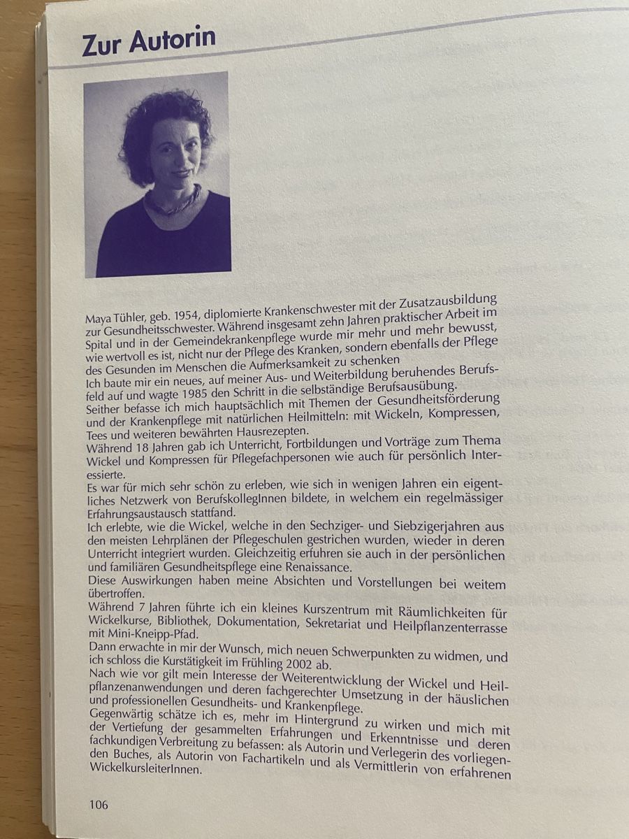 Libri: Wohltuende Wickel - Maya Thüler – Usato da Schwarzenburg venduto da Michellu 9