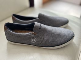 Bugatti Schuhe, Gr. 44, Grau, NEU!