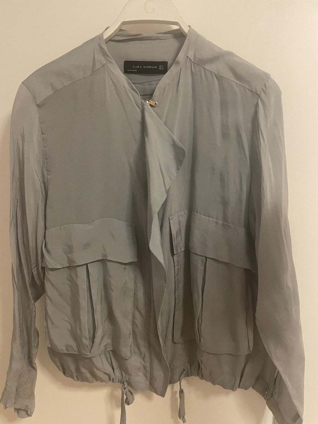 Jacken: Leichte Blouson Jacke blaugrau – Gebraucht aus Glattpark(Opfikon) von der_dh8z