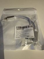 Lightning auf 2x Lightning Adapter silber neuwertig