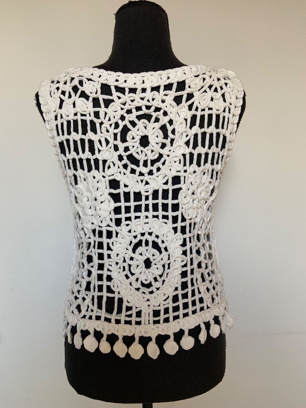 Top: Boho Top in Häkeloptik – Nuovo (secondo la descrizione) da Sigriswil venduto da ck56 1