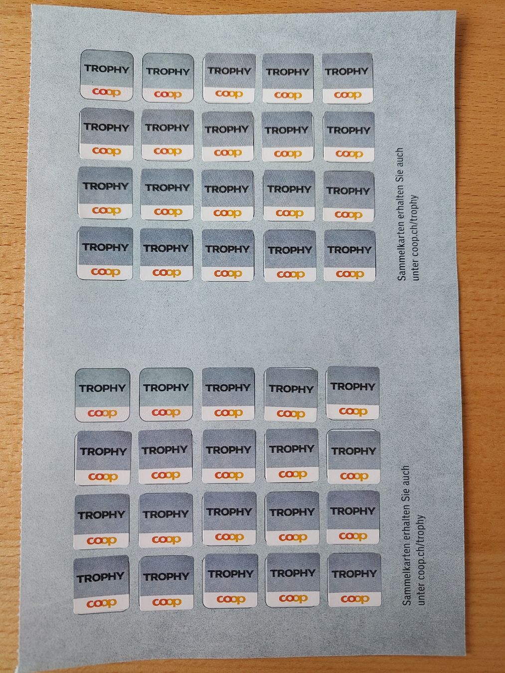 Coop Raccolte di bollini & punti: Coop Küchen Trophy 40 Sammelsticker – Nuovo (secondo la descrizione) da Basel venduto da AufeinenBlick