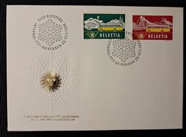 SONDERBRIEF KLOSTERS 1968 - SKIRENNEN