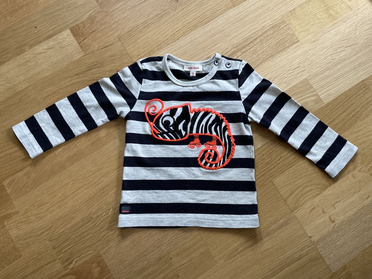 Catimini Camicie, Top & T-shirt: Langarmshirt von Catimini, gr. 74 – Usato da Chur venduto da ves_y5xm