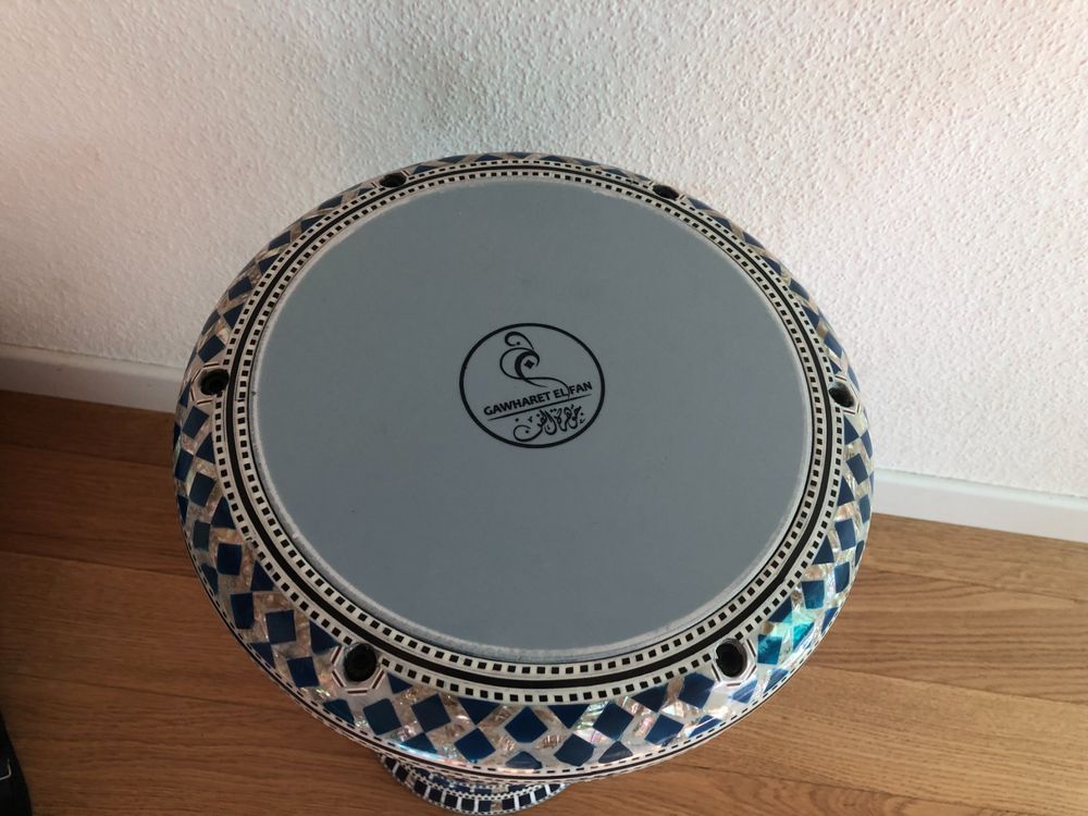Wunderschöne Profi Sonbaty Tabla "Darbuka" Echtem Perlmutt Kaufen