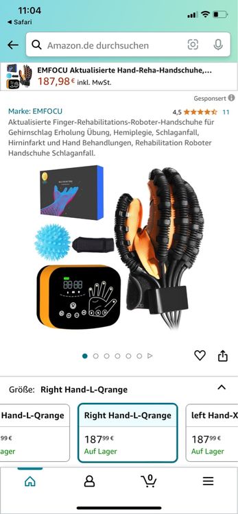 Elektrisches Handgelenk-Reha-Gerät Mit Fernbedienung - 3 Stufen, 90° Beugung Für Zuhause