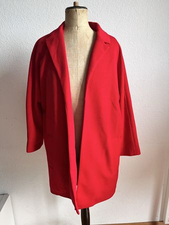 Longue veste Morgan rouge taille M neuve