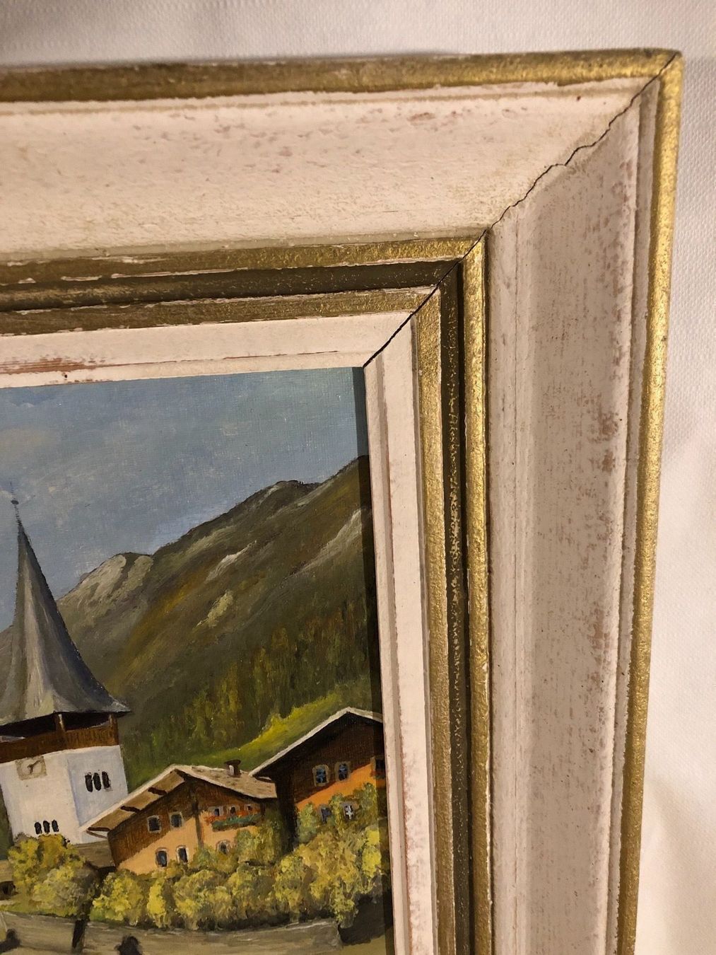 Dipinti: W. Rubin 1951 Mairinger Kirche – Usato da Hirzel venduto da pjn_d7xp 4