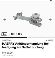 HAERRY Anhaengerkupplung  Sattelstange lang