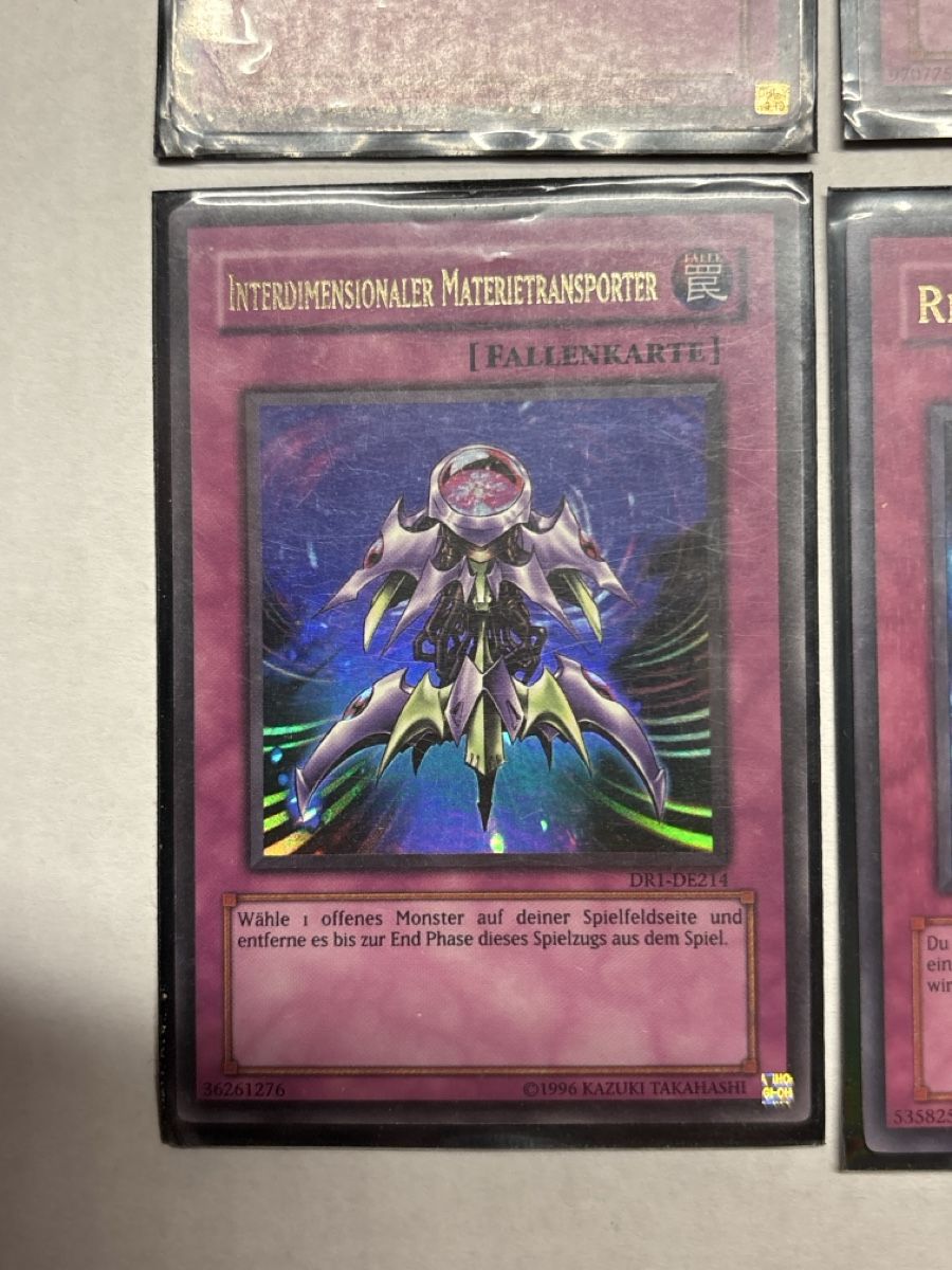 Yugioh Carte collezionabili: Yugioh Mix Alt 4X – Usato da Speicherschwendi venduto da YugisKartenKammer 1