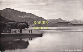 Zug - Blick gegen die Alpen /ay