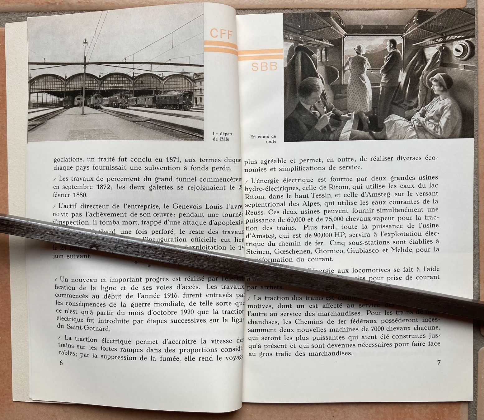 Libri: La ligne électrique du St. Gothard - 1931 – Usato da Versoix venduto da HELVETICA_1 2