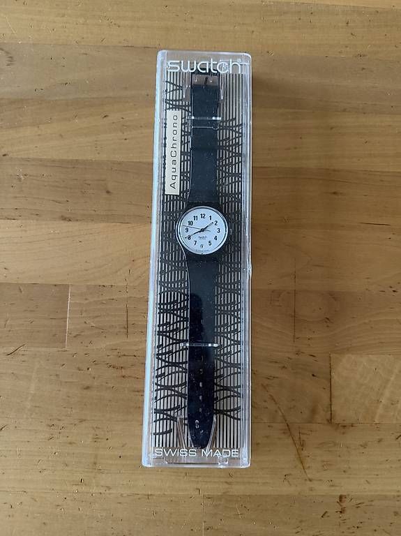 Orologi: Puristisches SWATCH-Modell – Usato da Bäch SZ venduto da Captein 1